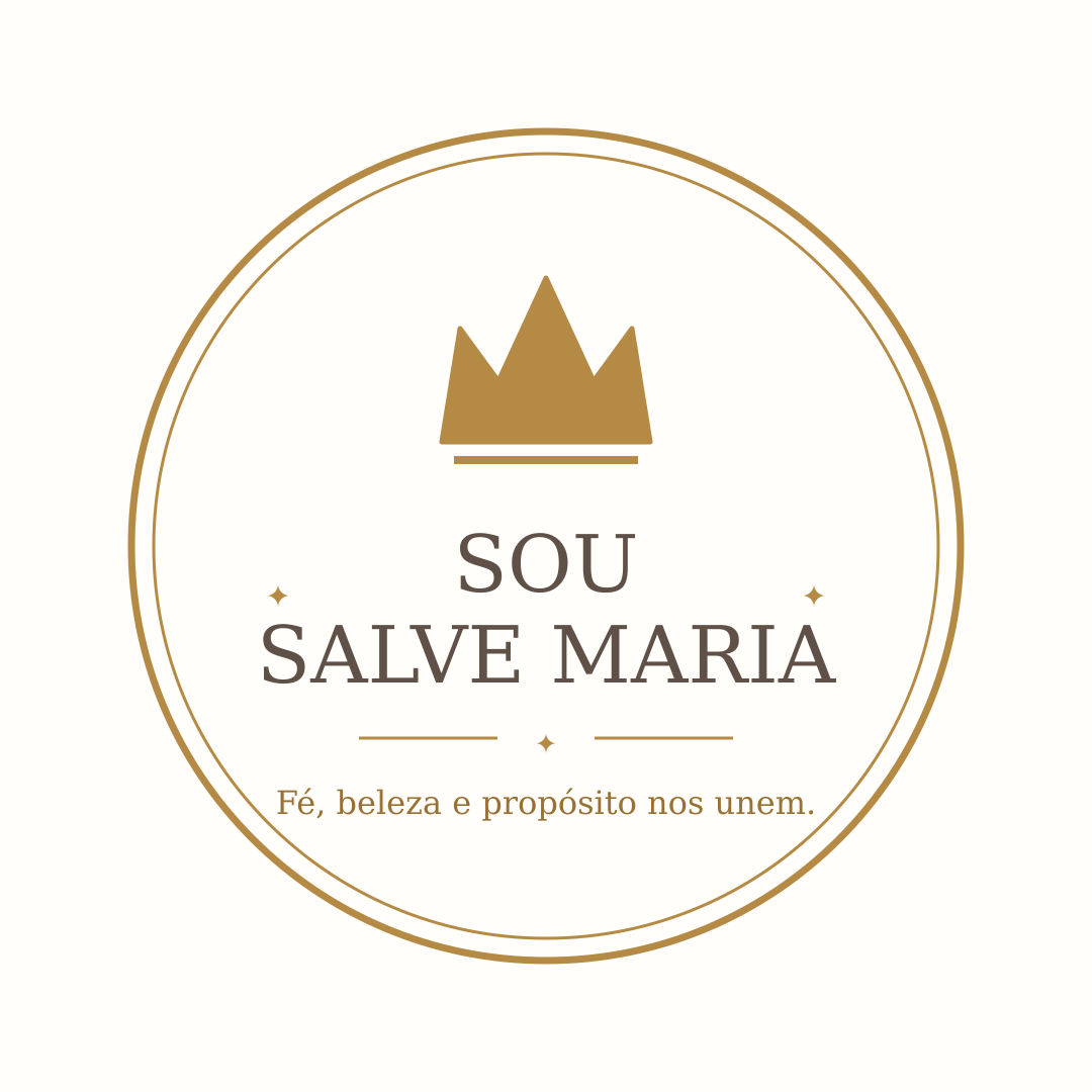 Selo Sou Salve Maria — Fé, beleza e propósito nos unem